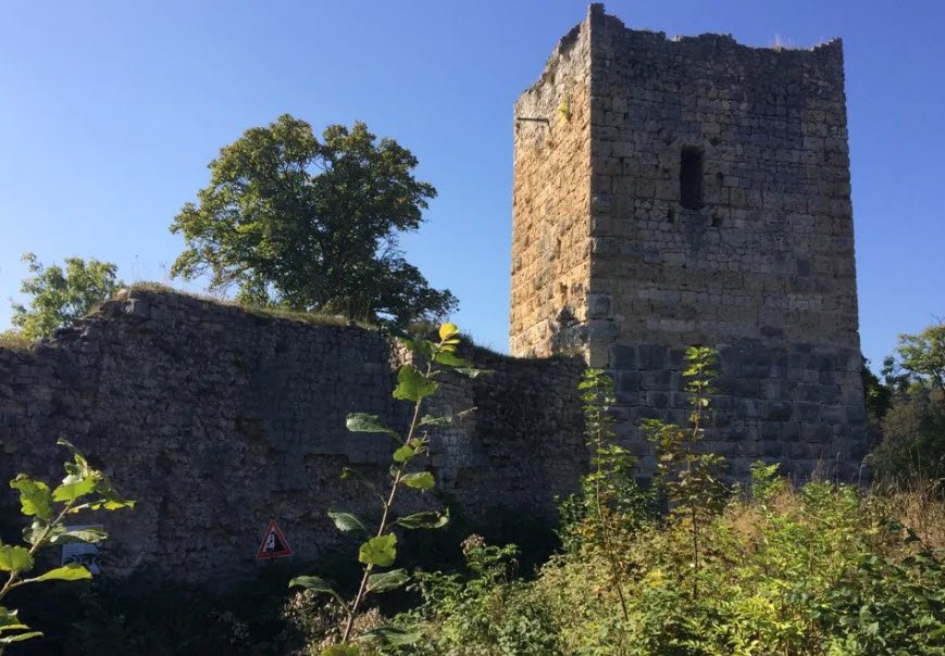 Burgreste Bräunisburg, Germany